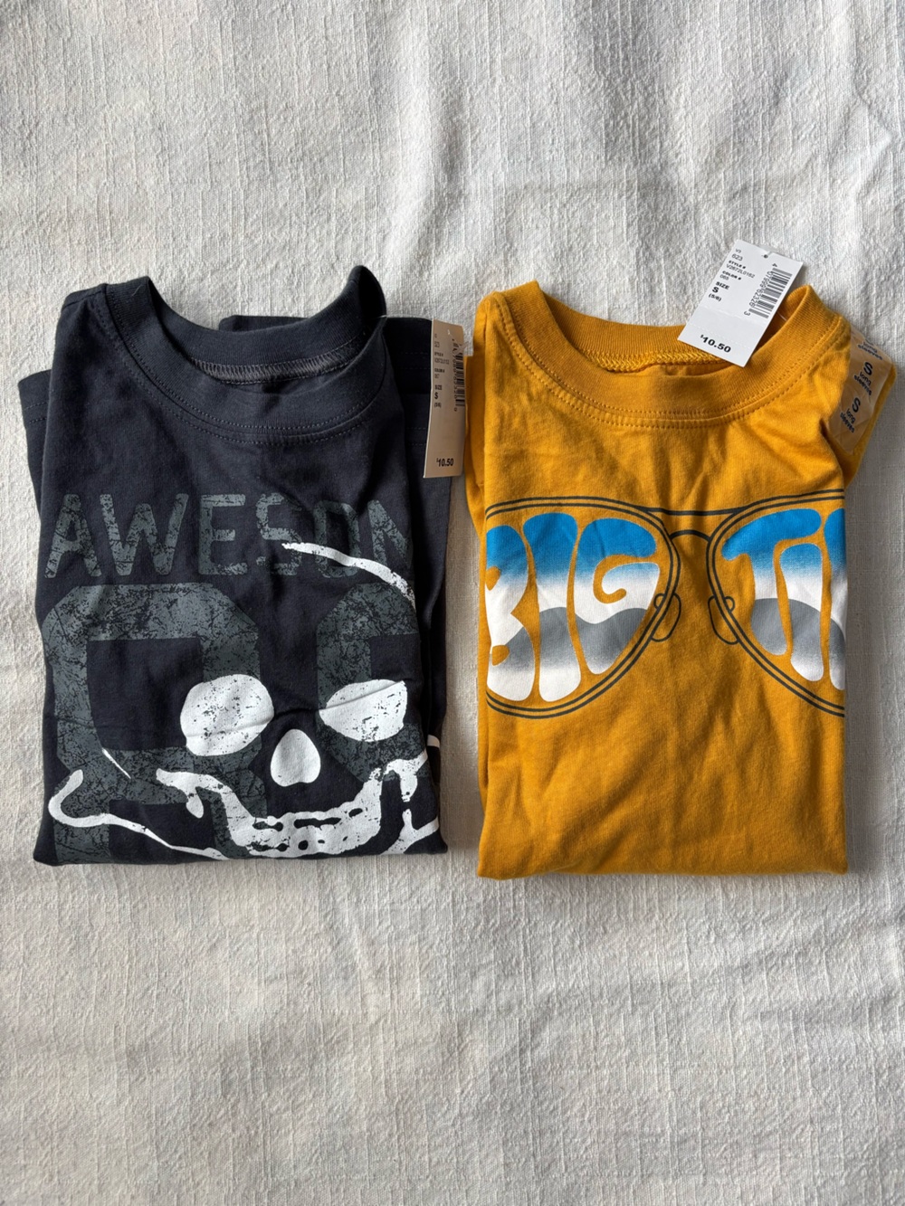 Two pack Kids Graphic LS Tees - S